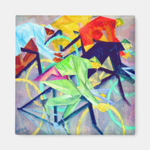 Lyonel Feininger cykeltävling Magnet