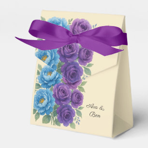 Lyons Blue Peony & Fig Lila Ro Bröllop Presentaskar