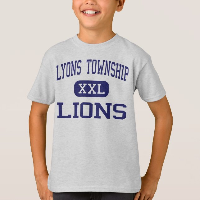 Lyons församling - lejon - kick - LaGrange T-shirt (Framsida)