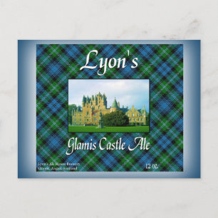 Lyons Glamis Castle Ale Vykort