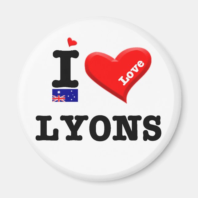LYONS - I KÄRLEK MAGNET (Framsidan)