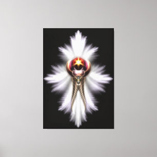 Lypidian II Fractal Art Wrapped Canvas Skriv ut