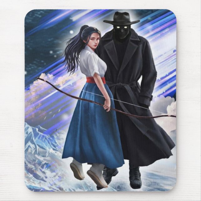 Lyra and Nightshadow  Mousepade Musmatta (Framsidan)