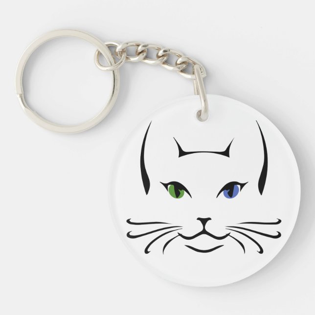 Lyra Cat Keychain (Framsidan)