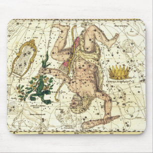 Lyra, Hercules with Cerberus and Corona Borealis Musmatta