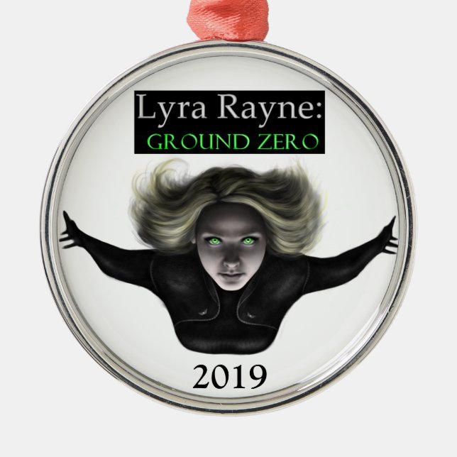 Lyra Rayne: Ground Zero Julgransprydnad Metall (Framsidan)
