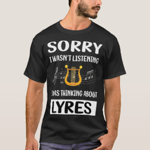 Lyra som inte lyssnar t shirt