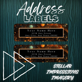 Lyra's Reverie Returadress Etikett