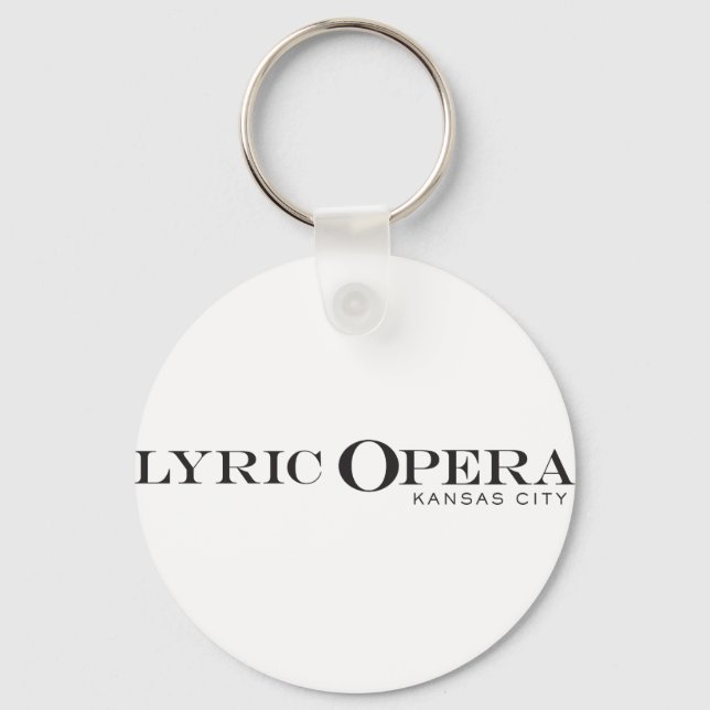 Lyric Opera of Kansas City Keychain Nyckelring (Framsida)