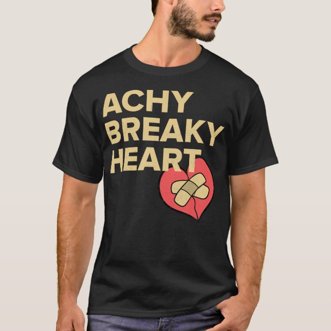 LyricLyfe ACHY BREAKY HEART T Shirt (Framsida)