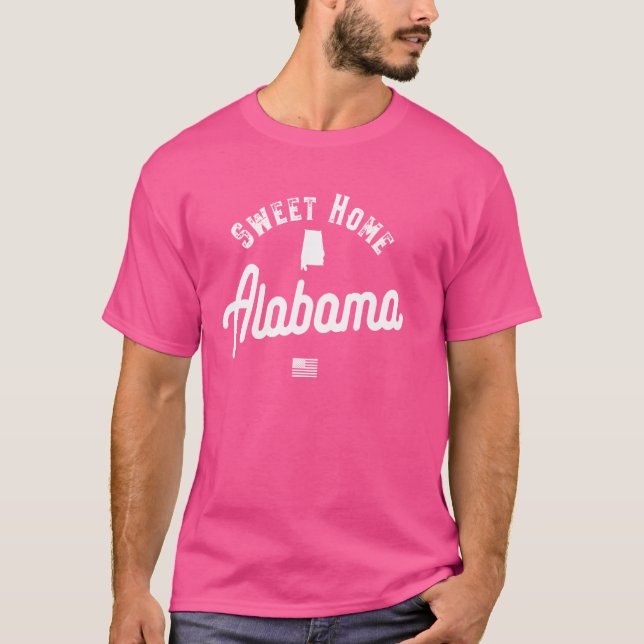 LyricLyfe -  T-shirt Sött hem Alabama (Framsida)
