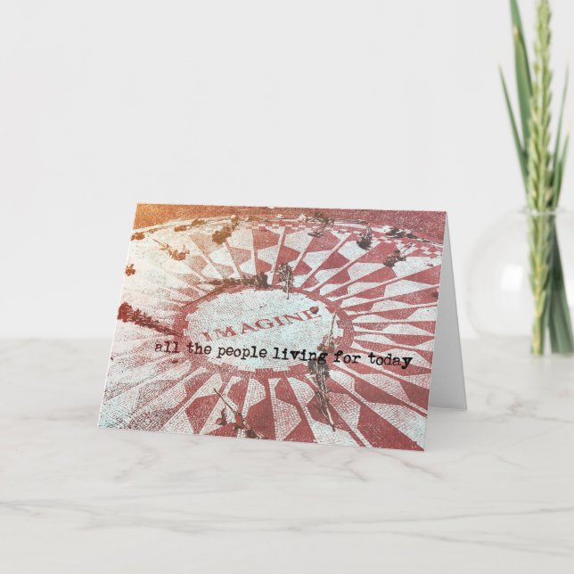 LYRICS-gratulationskort Tack Kort (Framsida)