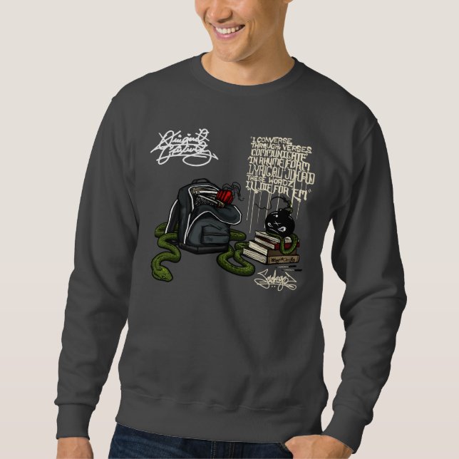 Lyrisk Jihad 01 Sweatshirt (Framsida)