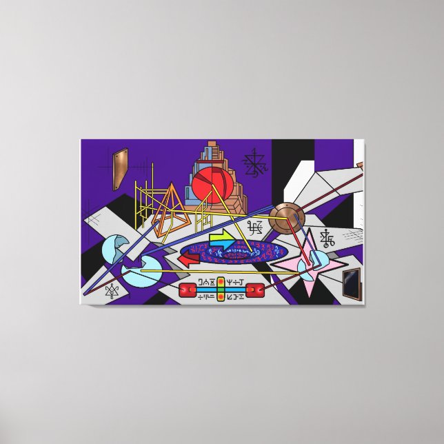 Lyrisk Störning Canvastryck (Framsida)