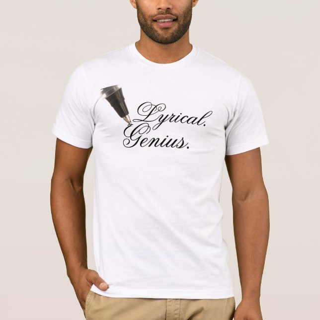 Lyriskt snille t shirt (Framsida)
