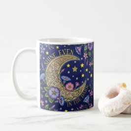 Lys Även I Mörkret Kaffe Mugg