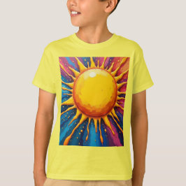 Lys på t shirt