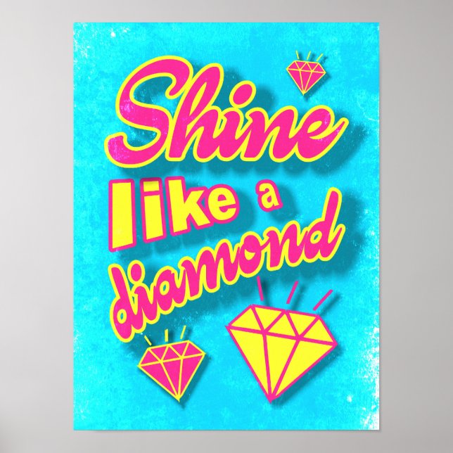 Lys som en diamant poster (Framsidan)