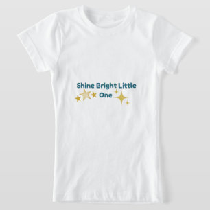 Lys starka lilla en barn inspirerande t-shirt