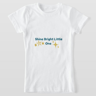 Lys starka lilla en barn inspirerande t-shirt