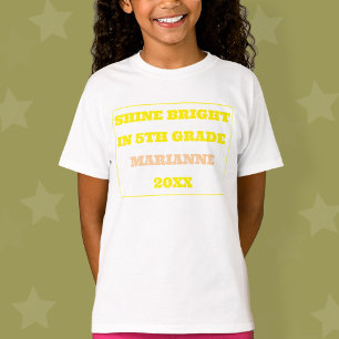 Lys Upp Tillbaka Till Skolan T Shirt