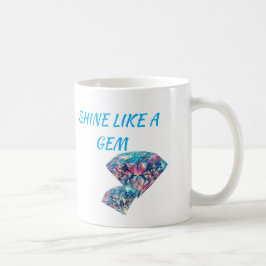 Lysa som en ädelsten kaffemugg