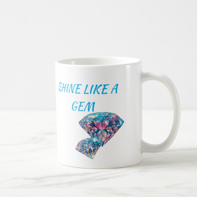 Lysa som en ädelsten kaffemugg (Höger)