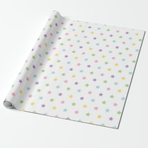 Lysa upp ditt utrymme med Pastell Stjärnmönster Presentpapper
