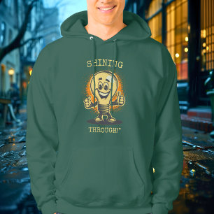 Lysa upp! - Lysande Glödlampa Hoodie