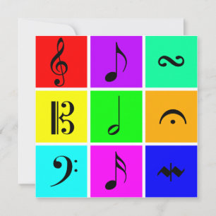 lysande musiksymboler