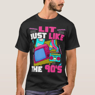 Lysande precis som90talet 90talet estetik Nostalgi T Shirt