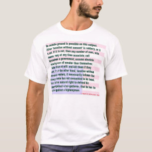 - Lysander Spooner citationstecken - 1867 T Shirt