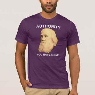 Lysander Spooner ingen myndighet Tee Shirt