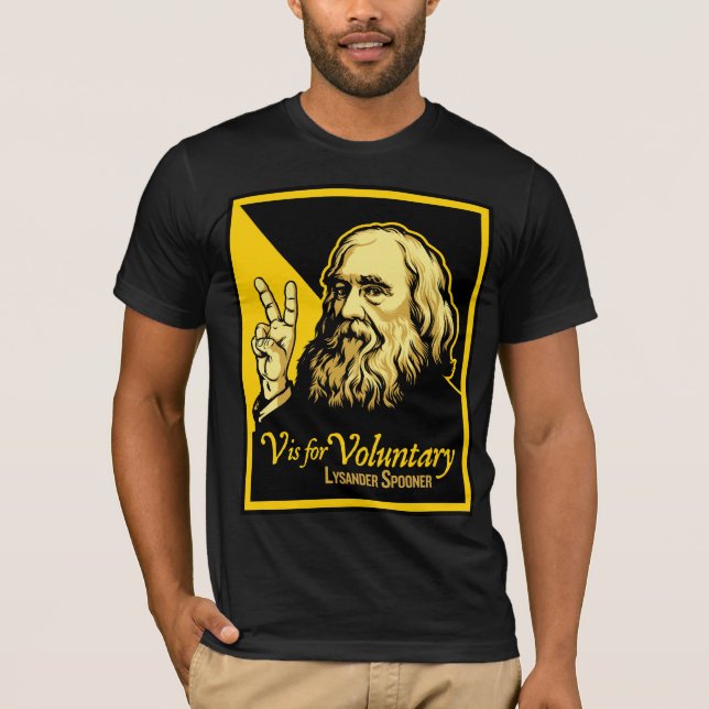 Lysander Spooner T-tröja Tröja (Framsida)