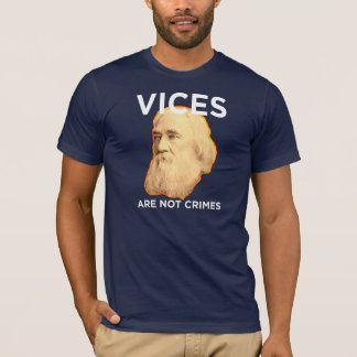 Lysander Spooner vice är inte brott Tee Shirt