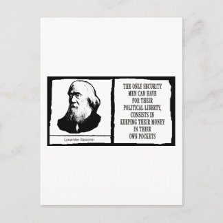 Lysander Spooner Vykort