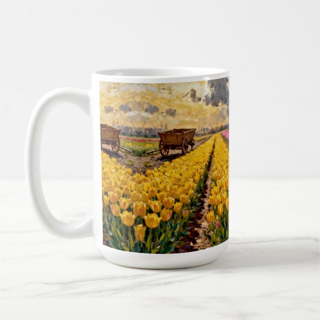 “Lysbeth i det bärnstensfärgade ljuset” - Ett holl Kaffemugg (Vänster)