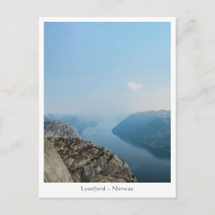 Lysefjord Norge Vykort