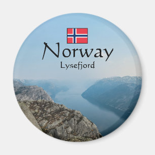Lysefjords Norge Magnet