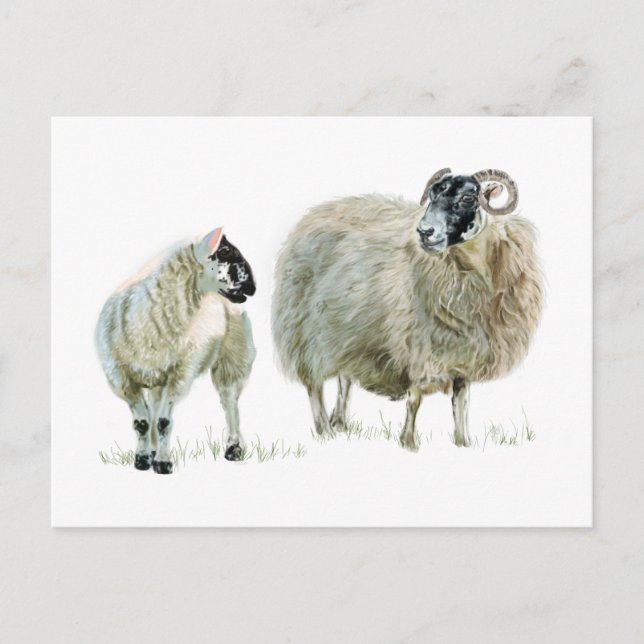 Lyssna alltid på din maaaa! vykort (Framsida)