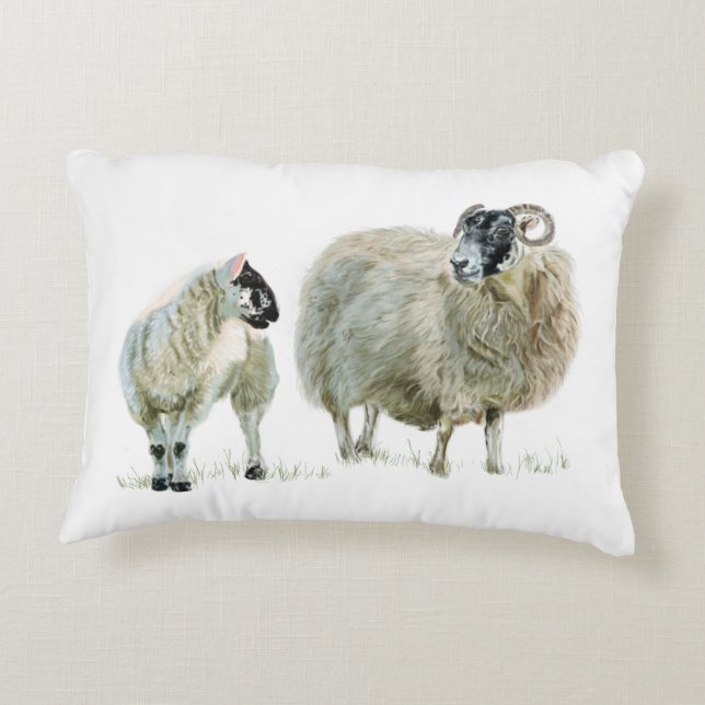 Lyssna alltid till din Maaa! Prydnadskudde (Baksidan)