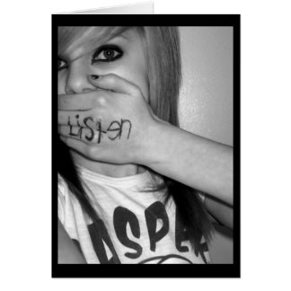 Lyssna Hälsningskort