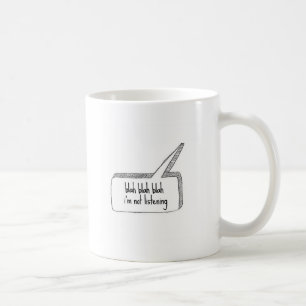 Lyssna inte kaffemugg