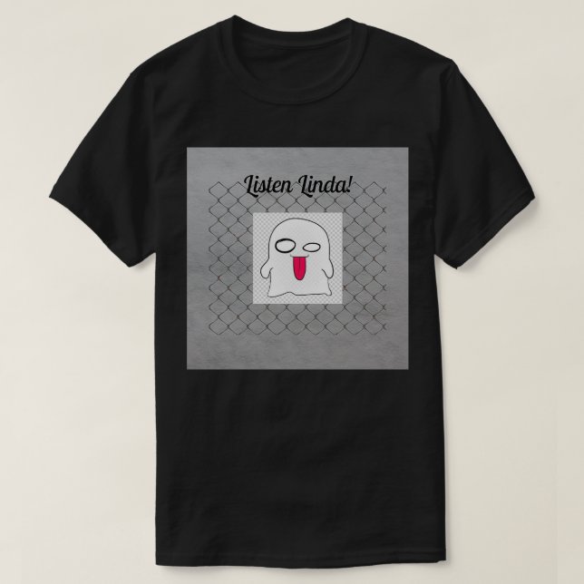 Lyssna Linda T Shirt (Design framsida)