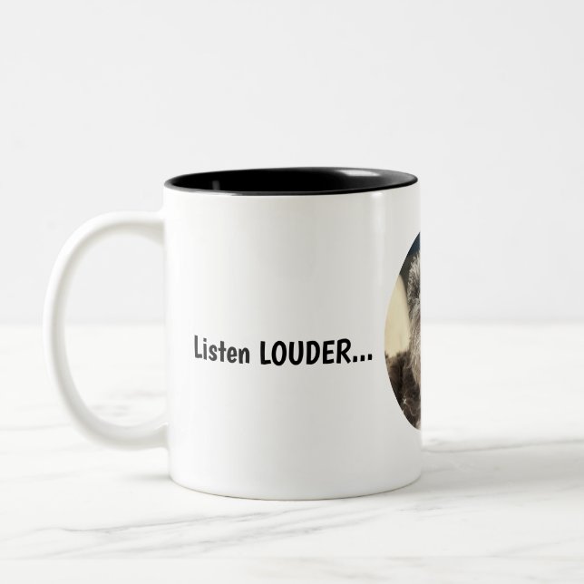 Lyssna LOUDER Mugg (Vänster)