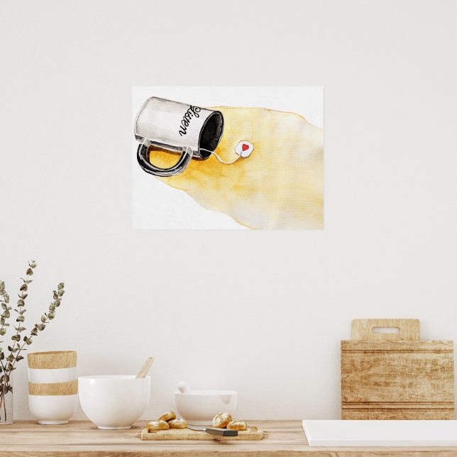 Lyssna med kärlek poster (Kök)