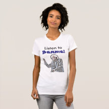 Lyssna på Bernie Politisk Tshirt