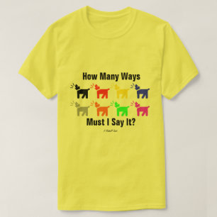 Lyssna på din Hund - en felsökning T Shirt