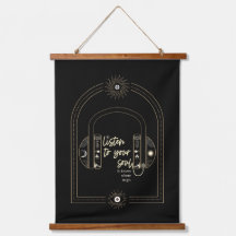 Lyssna på din själ (svart)