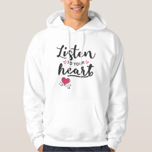 Lyssna på ditt hjärtstoscope hoodie